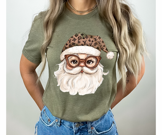 Bougie Glasses Santa